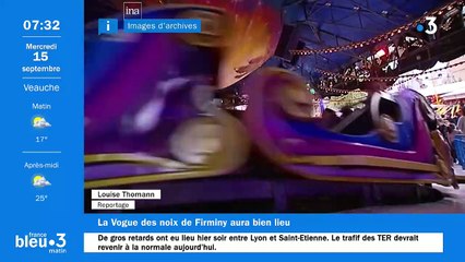 15/09/2021 - Le 6/9 de France Bleu Saint-Étienne Loire en vidéo