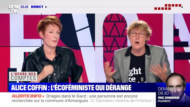 Vous caricaturez beaucoup ! : Accrochage entre Natacha Polony et Alice Coffin sur BFMTV