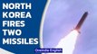 North Korea fires two ballistic missiles into East sea | Oneindia News