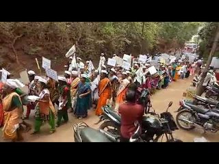 nanar refinery project | नाणार रिफायनरीविरोधात राजापुरात महामोर्चा