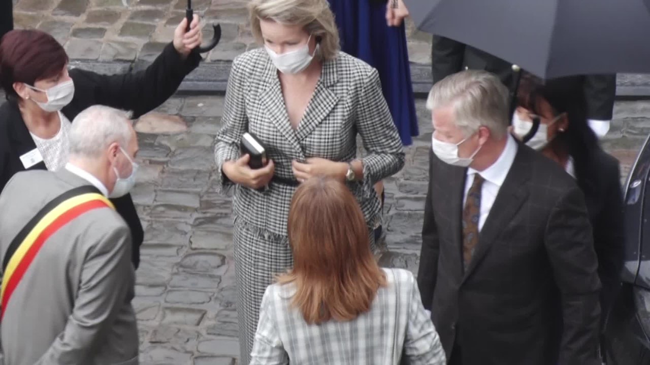 Inondations: le couple royal à Verviers pour suivre l'évolution de la reconstruction