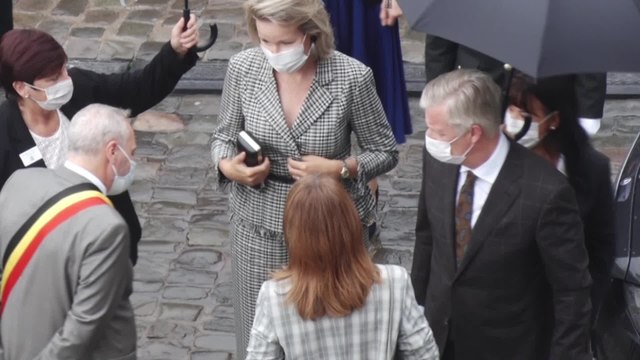 Inondations: le couple royal à Verviers pour suivre l'évolution de la reconstruction