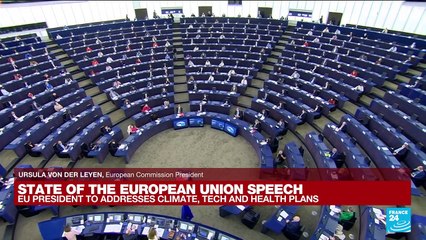 REPLAY. State of the EU speech: Ursula von der Leyen hails EU achievements, sets new goals
