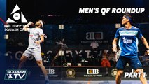 Squash: CIB Egyptian Open 2021 - Men's QF Roundup [Pt.1]