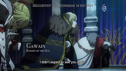 Fate/Grand Order The Movie Divine Realm Of The Round Table: Camelot Wandering; Agateram | Trailer 1 (16 Sep 2021)
