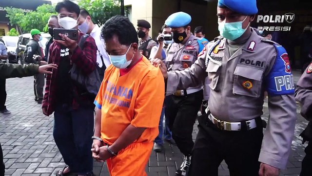 Polresta Sidoarjo Tangkap Residivis Pencabulan Anak Bawah Umur