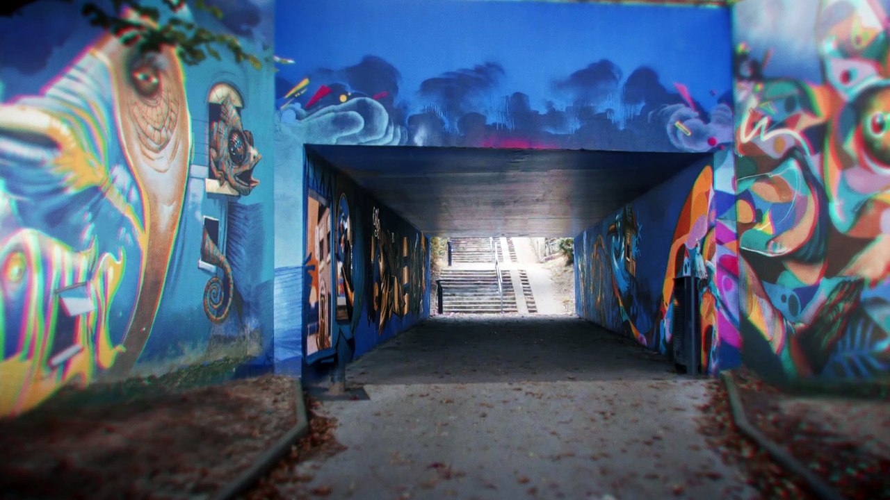 Parcours Artistique VTR à Port Boyer -  Korsé & Sitou - Anim Rolt Edit