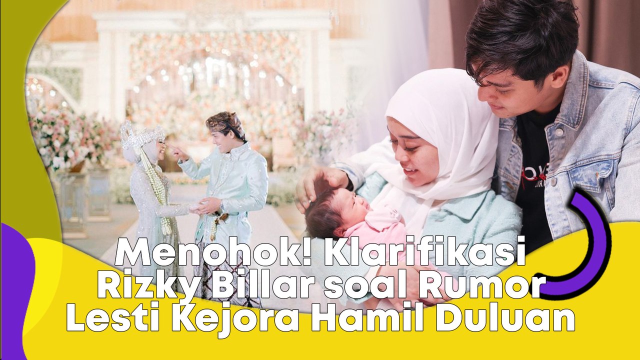 Menohok! Klarifikasi Rizky Billar Soal Rumor Lesti Kejora Hamil Duluan