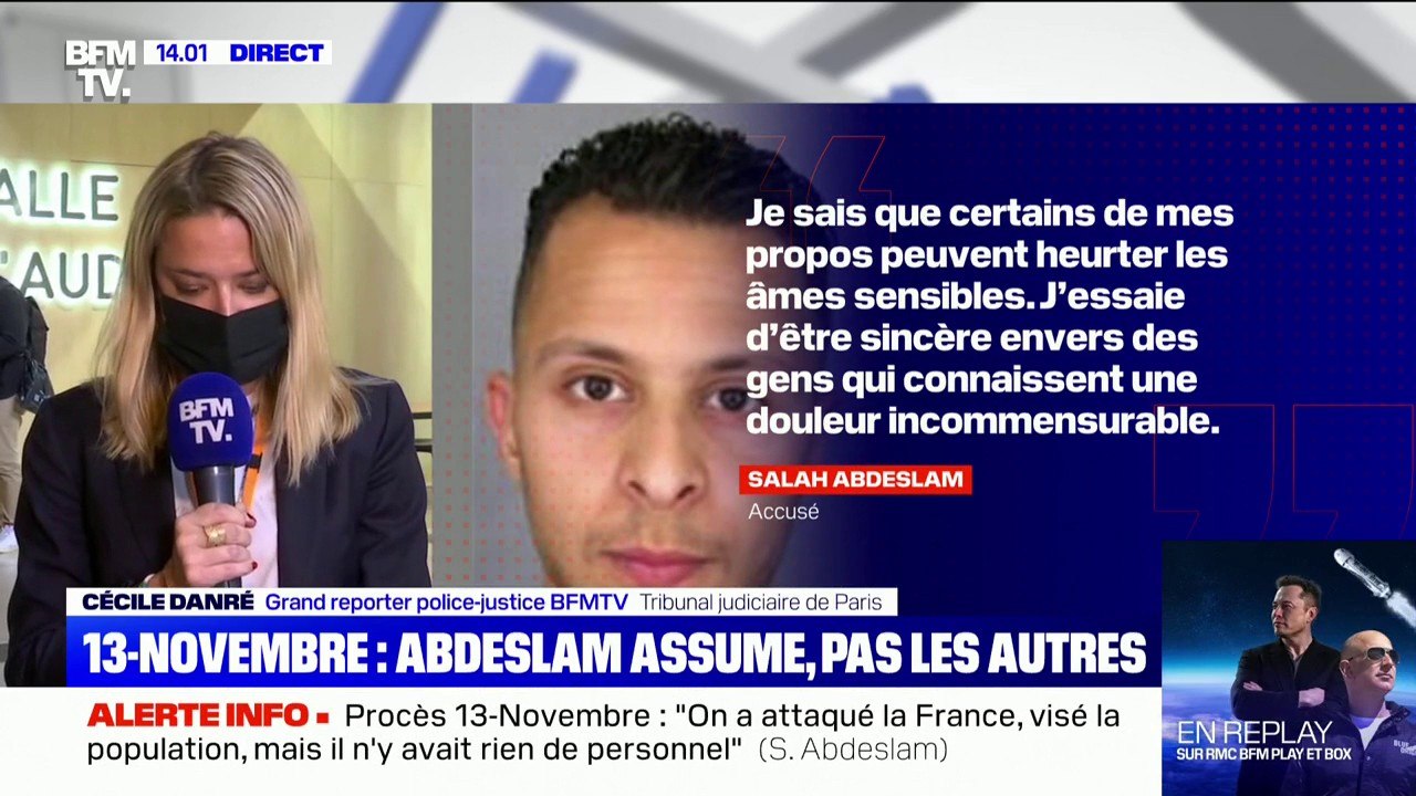 Procès du 13-Novembre: "On a visé la France et rien d'autre", Salah Abdeslam assume sa participation aux attentats