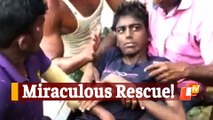 Odisha Boy Survives After Getting Swept Away In Flooded River For 10 Kms