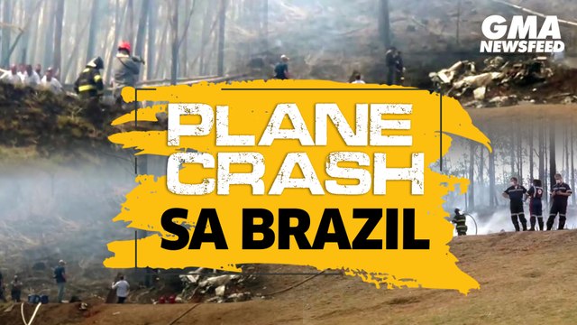 Plane crash sa Brazil | GMA News Feed