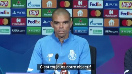 Porto - Pepe : "Notre mission c'est la victoire"