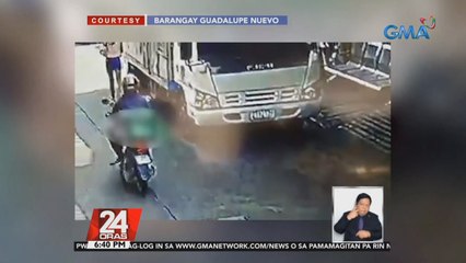 Salaring naka-motorsiklo na pang-delivery rider, nang-snatch ng telepono ng isang estudyante | 24 Oras