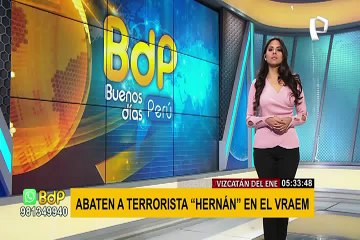 VRAEM: FFAA y PNP abatieron a terrorista durante enfrentamiento en Vizcatán del Ene