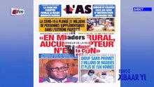 Revue de presse de ce 14 Septembre 2021 avec Mamadou Mouhamed Ndiaye