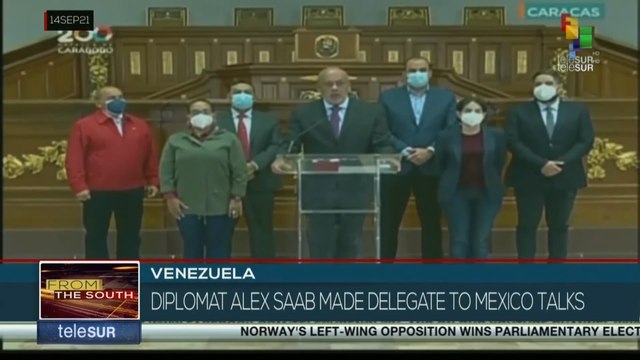 Venezuelan government includes diplomat in talks with the opposition