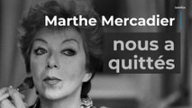 Marthe Mercadier, reine du théâtre de boulevard, est décédée