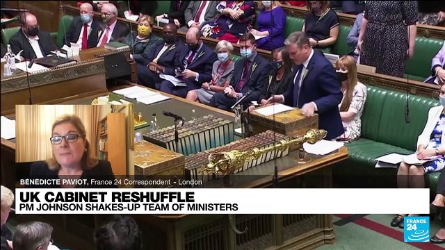 UK's PM Johnson reshuffles cabinet for post-pandemic recovery