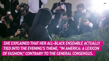 Kim Kardashian Explains Her Met Gala Look