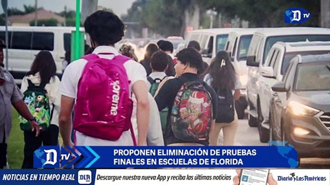 Proponen eliminación de pruebas finales en escuelas de Florida | El diario en 90 segundos