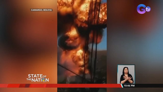 Di bababa sa 12, sugatan sa dalawang pagsabog sa fuel storage site | SONA