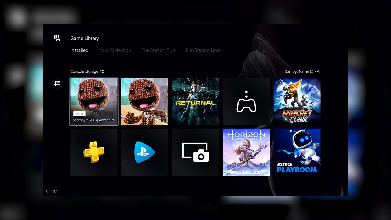 PS5 Update Explanation Video