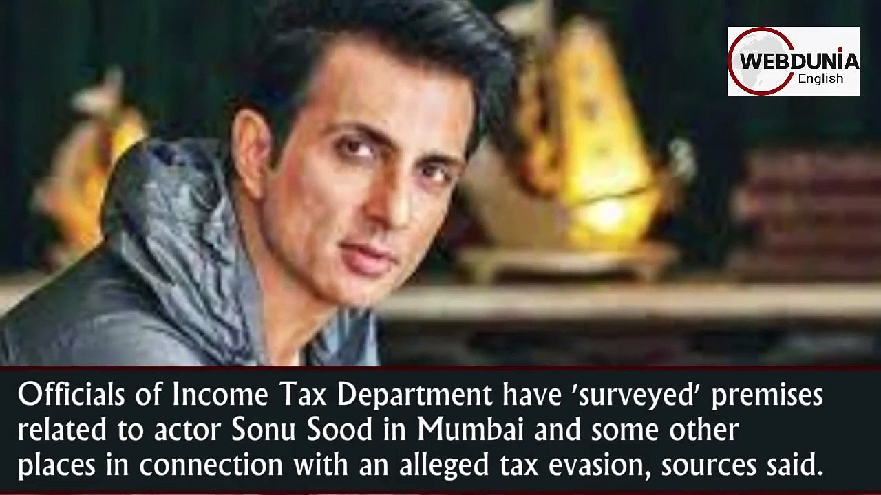 Premises Of Sonu Sood Under I-T Scanner
