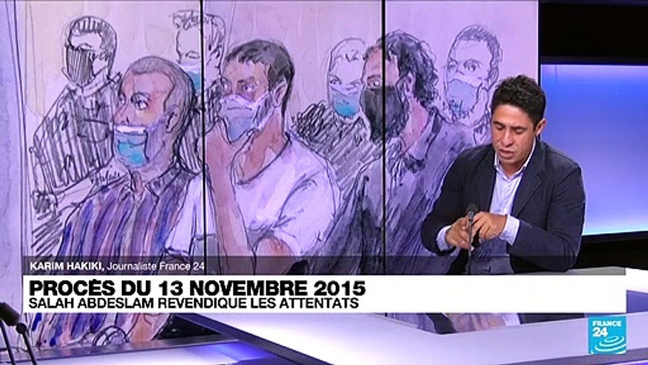 Procès du 13-Novembre : Salah Abdeslam revendique les attentats