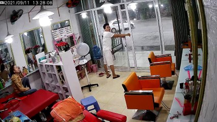 Rainstorm Brings Roof Section Down