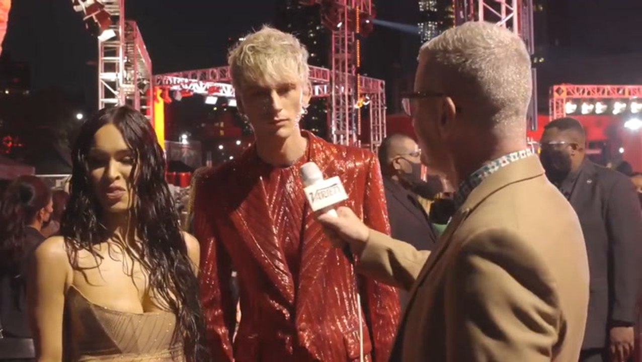 Machine Gun Kelly Refuses To Answer About Red Carpet Fight