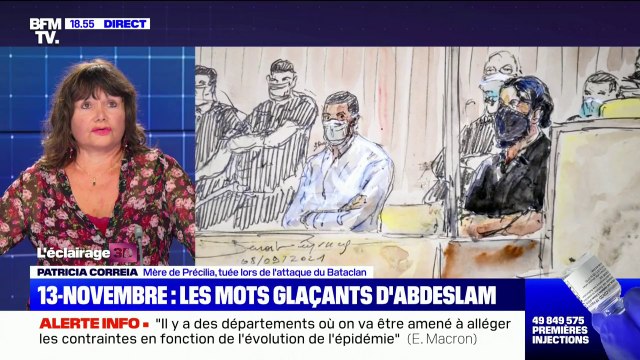 C'est de la provocation : la mère de Précilia, tuée au Bataclan, réagit aux propos de Salah Abdeslam lors du procès du 13-Novembre