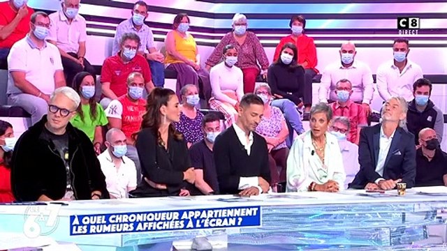 Isabelle Morini-Bosc raconte sa folle histoire avec Michel Sardou sur le plateau de Touche pas à mon poste .