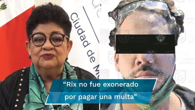 No se exoneró a Rix ni se dejó en impunidad la violación ante salida del reclusorio: Godoy