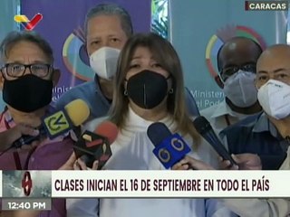 Entérate | Gobierno Bolivariano afina detalles para el inicio de clases seguro y progresivo