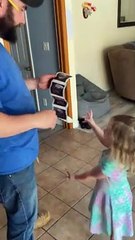 Woman Surprises Husband with News of Twins