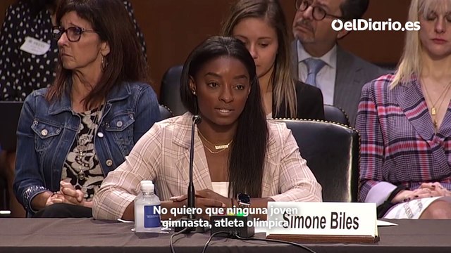 Simone Biles, sobre los abusos a gimnastas de EEUU: No quiero que más atletas sufran el horror que viví