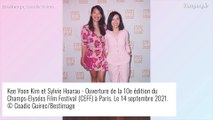 Lolita Chammah, la fille d'Isabelle Huppert, encourage son fils au Champs-Elysées Film Festival !