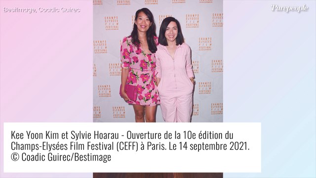 Lolita Chammah, la fille d'Isabelle Huppert, encourage son fils au Champs-Elysées Film Festival !