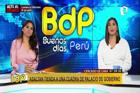Cercado de Lima: cae ladrón que robó celulares de tienda de juguetes