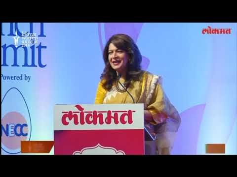 Divya Seth talking on Metoo Movement at Lokmat Women Summit 2018 | Pune