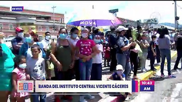 Así fue la presentación del Instituto Central en Televicentro durante fiestas del Bicentenario
