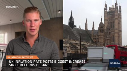 UK Inflation Rate Rises