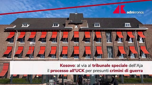 Kosovo, al via all'Aja processo all'Uck
