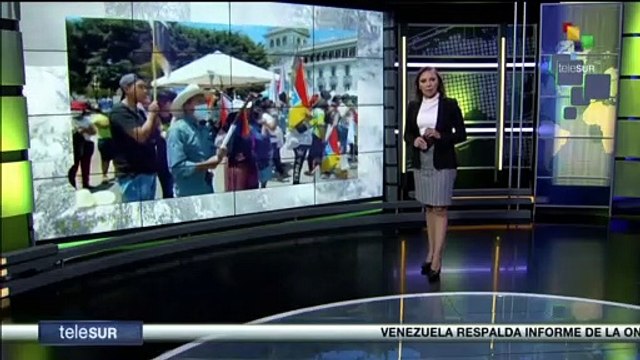 Miles de manifestantes en San Salvador rechazan políticas gubernamentales