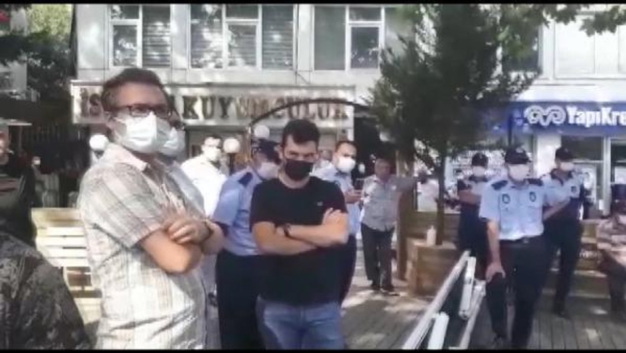 İSTİNYE SPOR KULÜBÜ SOSYAL TESİSLERİ SABAHA KARŞI İBB EKİPLERİ TARAFINDAN YIKILDI