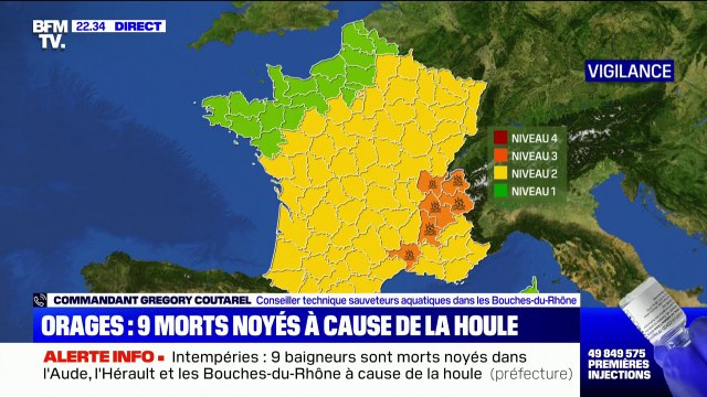 Houle en Méditerranée: deux personnes sont mortes noyées dans les Bouches-du-Rhône