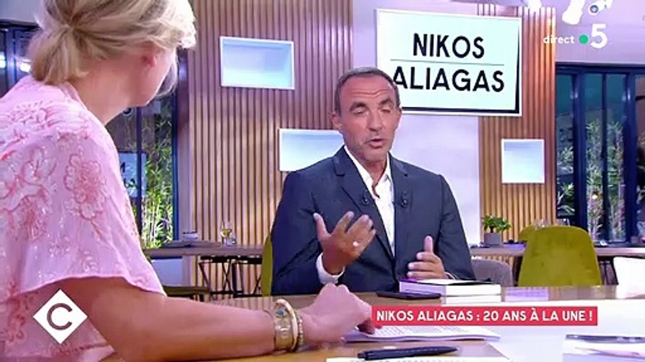 Nikos Aliagas était l'invité de "C à Vous" mercredi 15 septembre, sur France 5.