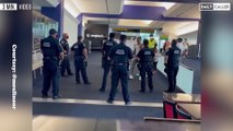 Man Faces Off With Police After Getting Kicked Off Plane.