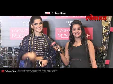 Hot and Bold Marathi Actress Priya Bapat shares her Secrets at Lokmat Most Stylish Awards 2018