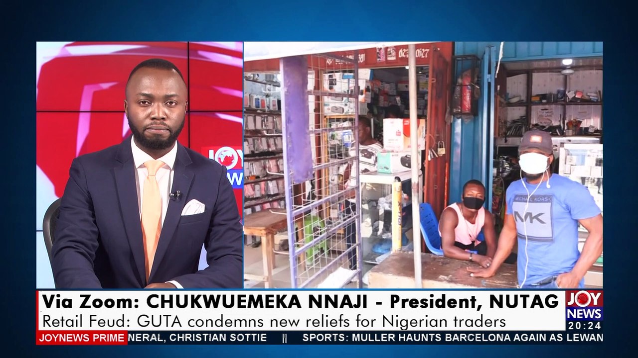 Retail Feud: GUTA condemns new reliefs for Nigerian traders - Joy News Prime (15-9-21)